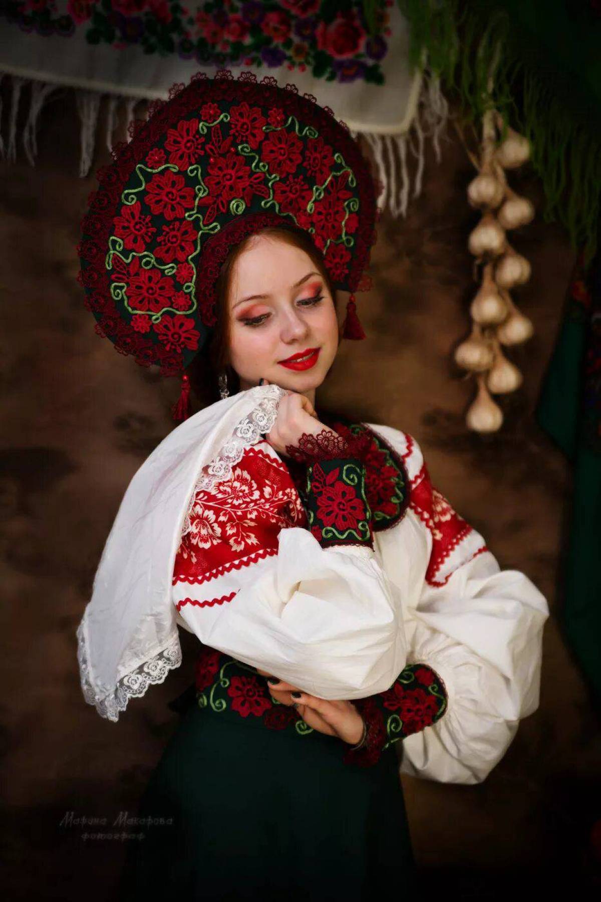 Women in Slavic costumes underwear in General Santos