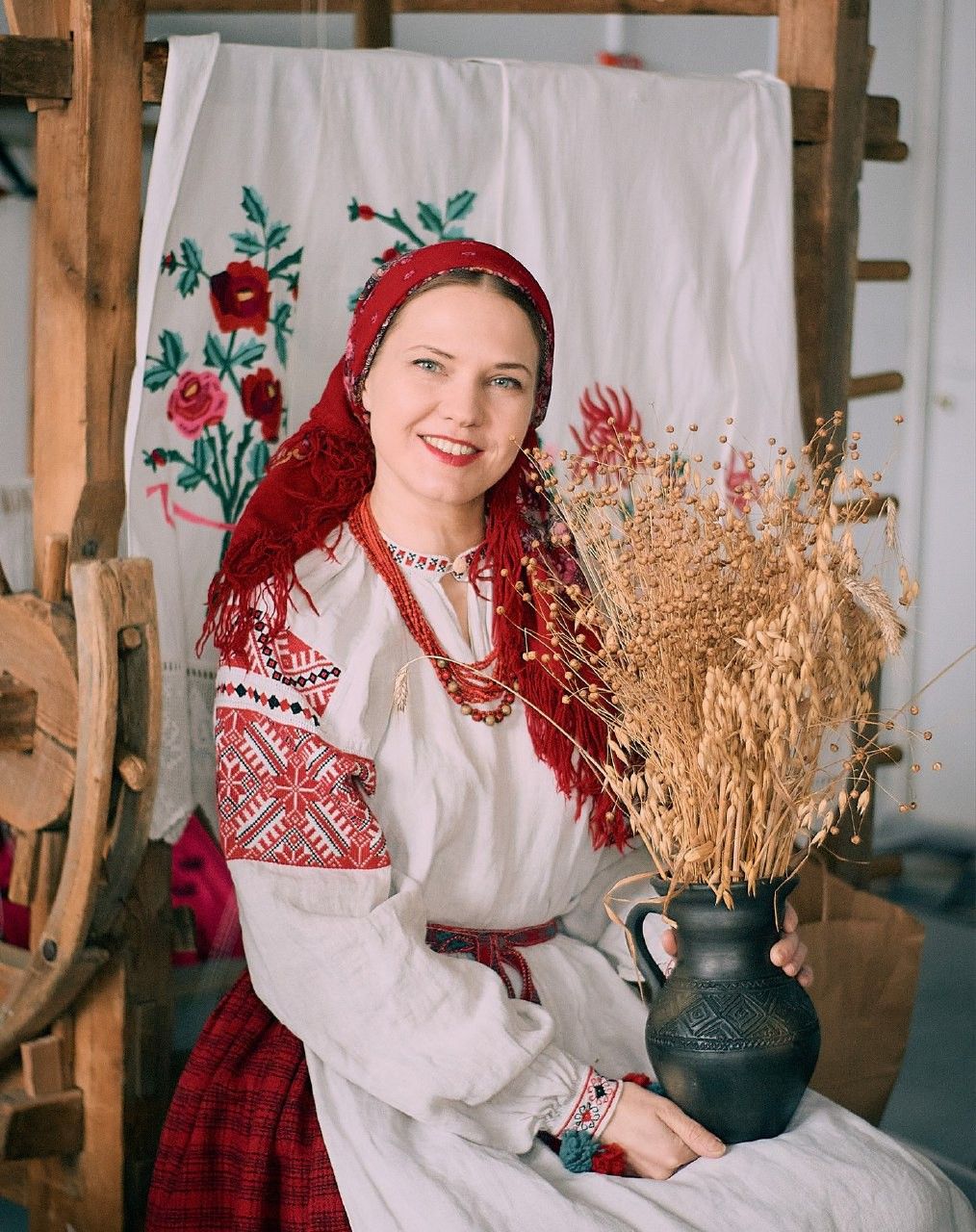 Women in Slavic costumes in General Santos