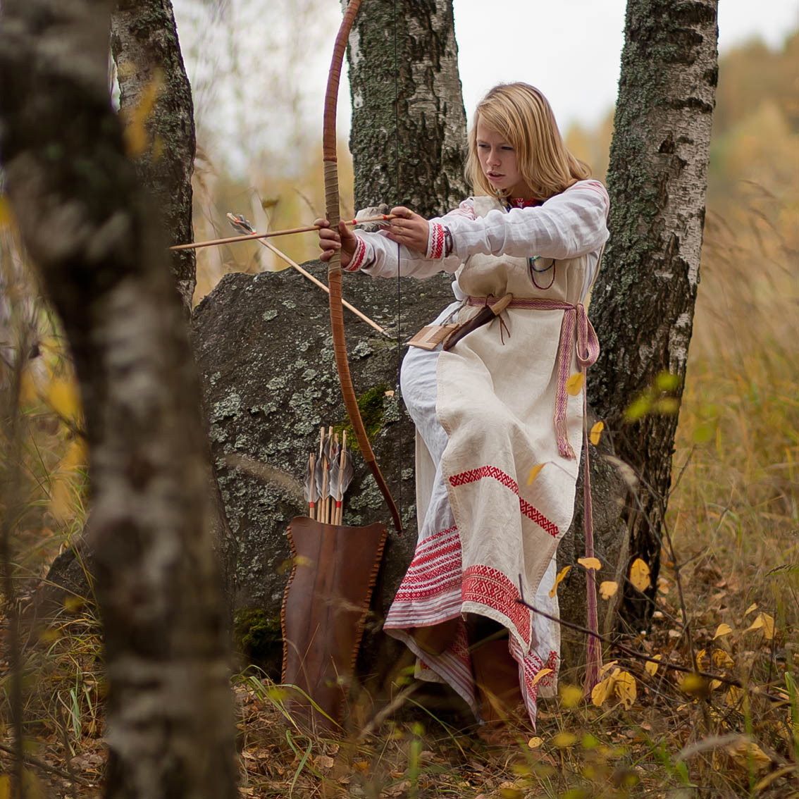 Sexy photo Girls in Slavic costumes in General Santos